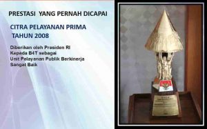 Penghargaan Citra Pelayanan Prima Tahun 2008
