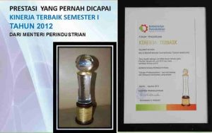 Penghargaan Kinerja Terbaik Semester 1 Tahun 2012